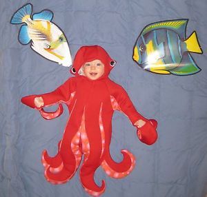 Baby Boy or Girl Octopus Halloween Costume 0 6 Months