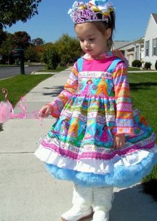 Toddler Girls Custom Boutique Resell 3 PC Outfit Birthday 2T