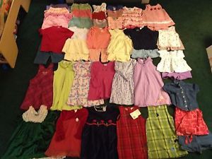 43 Piece Lot Toddler 4T Girls Clothes