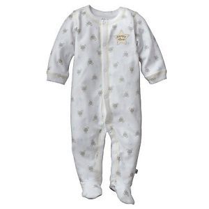 First Moments Infant Baby Boys Sleeper Pajama Sleep Play Footed Mouse 3M 6M 9M