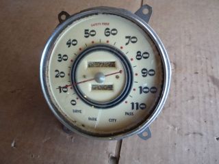 1937 Cadillac LaSalle Speedometer Hot Rat Rod Custom 