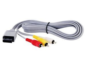 New Super High Quality Audio Video AV Composite RCA Cable for Nintendo Wii