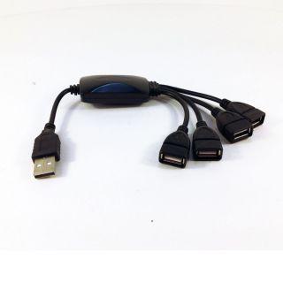 High Speed USB 2 0 4 Port Hub Splitter Adapter for Laptop PC Notebook
