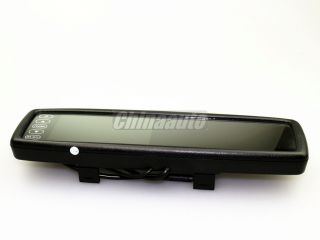 4 3" TFT LCD Car Rear View Mirror Monitor DVR Driving Video Recorder Bluetooth