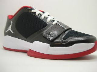 429505 010 Mens Air Jordan BCT Low Black White Varsity Red Sneakers