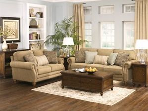 Ashley Prelude Champagne Sofa Couch Loveseat Living Room Chair Set 5580038 35