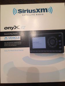 Sirius XM Satellite Radio XEZ1V1 Onyx EZ Satellite Radio w Vehicle Kit Black