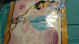 Disney Aladdin Deluxe Princess Jasmine Child Girl's Costume Size Medium 7 8