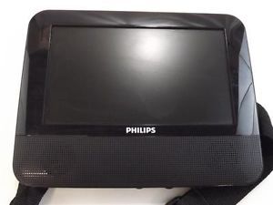 Car Auto Philips PD7012 37 Portable LCD Slave Dual Screen DVD Player 7" Display