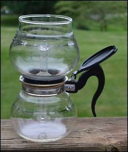 Vintage Cory Vacuum Coffee Pot Brewing Demo 