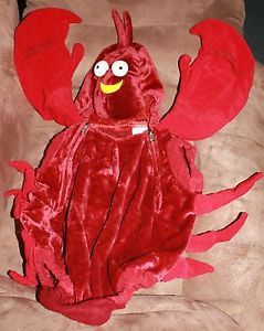 Toddler 18 24 Months Lobster or Crab Vest Halloween Costume Boy or Girl