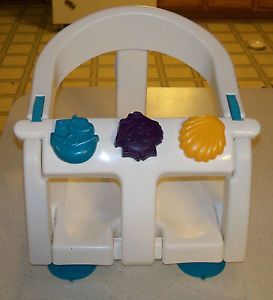 Gerry Folding Baby Bath Seat Chair Ring Excellent Used Condition Bathtub Tub