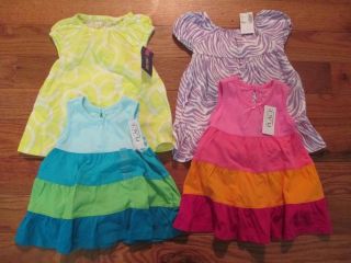 4 Piece Lot of Baby Girl Summer Clothes Size 6 9 Months