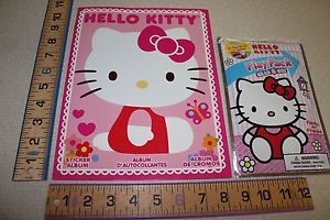 Hello Kitty Sticker Album A Hello Kitty Play Pack with Stickers and 4 Crayons