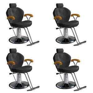 4 Salon Reclining Hydraulic Styling Barber Chair MP 80
