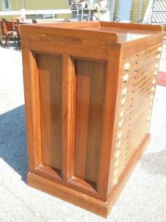 Antique Map Cabinet Lots of Drawers Charlottesville Central Virginia