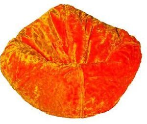 New Orange 96" Chenille Bean Bag Chair Great Price