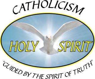 Roman Catholic Holy Spirit Religious Freedom Chair of Peter 2 Sided Shirt