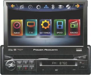 New Power Acoustik PD740NB 7" Car Audio TFT LCD Flip Up Receiver Bluetooth