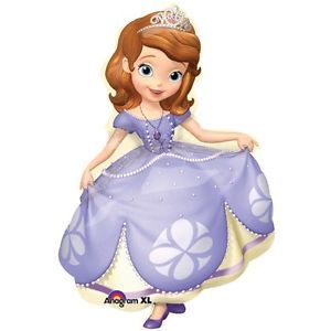 Sofia The First 1st Supershape 35" Balloon Birthday Party Supplies Princess Foil