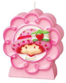 Strawberry Shortcake Cake Party Candle Birthday Favors Topper Cupcake Decoration