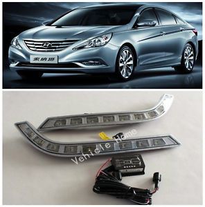 LED Driving Lamp Daytime Running Lights DRL for Hyundai Sonata 2011 2012 IX45