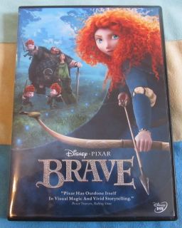 Disney Pixar Brave DVD 2012 Case Artwork DVD  786936813111