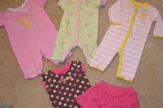 5 PC 3 6 Month Baby Girl Summer Clothing Lot Adorable