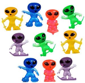 Alien Party Favors Supplies Cake Toppers Cupcake Decorations Rocket Sci Fi Theme