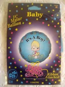 Precious Moments Party Supplies Balloon Baby Shower Boy