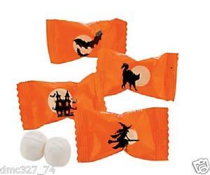 108 Halloween Party Favors Candy Buttermints Halloween Silhouettes