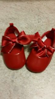 Baby Girl Red Patent Leather Shoes