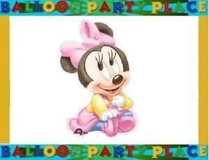 Minnie Mouse Balloon Birthday Baby Shower Party Balloon Disney Supplies Decorate