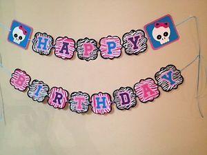 Monster High Party Decoration