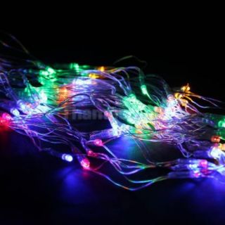 120 LEDs 4 Color Net String Light US Plug 110V for Christmas Wedding Party 3699