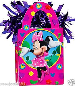 Disney Minnie Mouse Mini Tote Balloon Weight Party Supplies