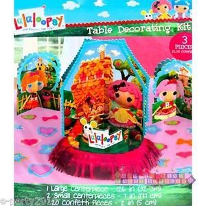 23pc Lalaloopsy Table Decorating Kit Birthday Party Supplies Centerpiece