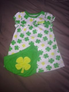 Child of Mine St Patrick's Day Dress Baby Girl Size 12 Months