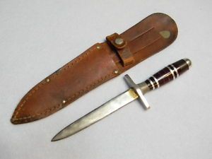 WWII Original Small Theater Fighting Dagger Knife Sheath