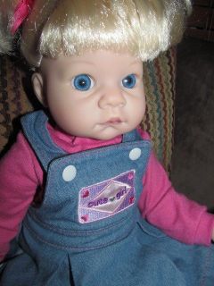 1998 Lee Middleton Reva Babies 16" Life Like Weighted Baby Doll Original Outfit