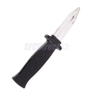 Plastic Scary Halloween Prop Magic Trick Toy Joke Knife Retractable Dagger Party