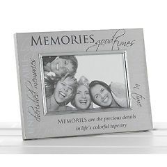 Memories Cherished Good Times Photo Frame Gift Boxed Lovely Birthday Gift