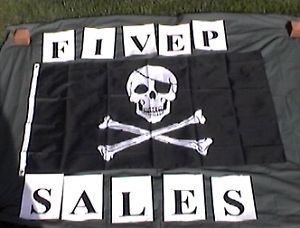 New 3x5 Pirate Flag Jolly Roger Flags Boat Flags