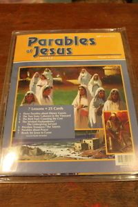 Parables of Jesus Series 2 Abeka Bible Flash A Card Brand New New
