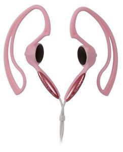 Sony MDR J10 MDRJ10 Light Pink Active Sports Earbuds LTPNK Ear Clip Headphones