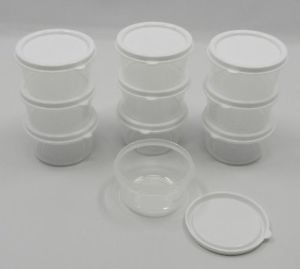 New Sure Fresh 10 small mini plastic storage containers for food, crafts,  etc.