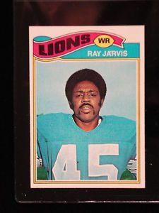1977 Topps Football Ray Jarvis 404 Detroit Lions NMMT A0495