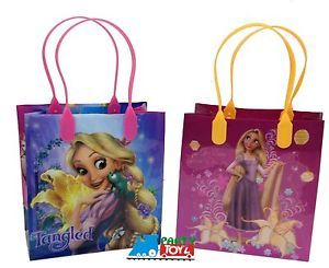 Princess Tangled Rapunzel 12 Pack Candy Bag Gift Treat Sacks Favor Party Loot