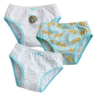 New Vaenait Baby Girl 3 Pack of Underwear Briefs Pantie Set " Hello Cookie Set "
