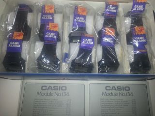 Casio CA 90 Calculator Game Alarm LCD Watch Lot of 10 Brand New